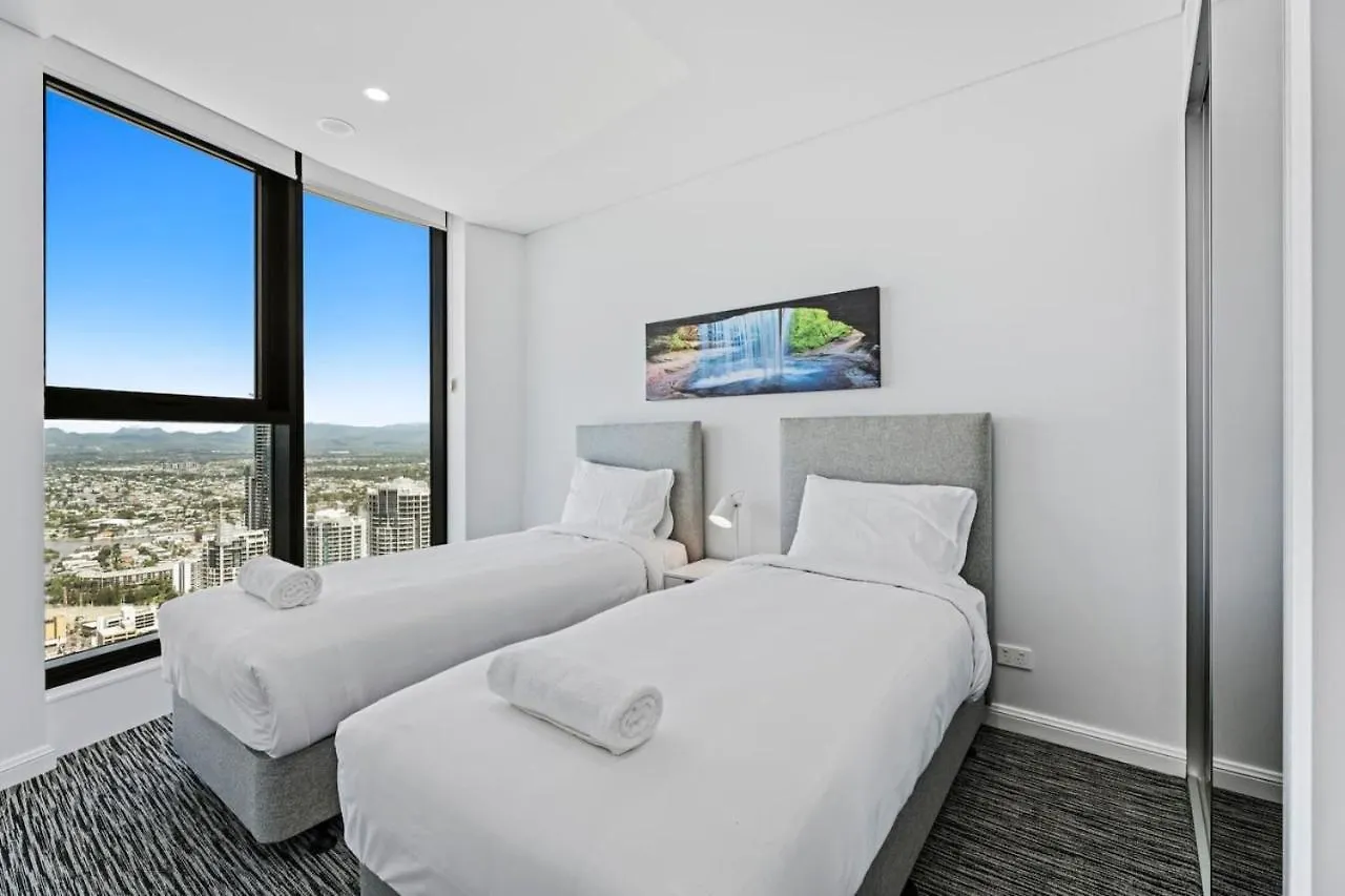 Stunning Ocean View 2 Bedroom Surfers Paradise Gold Coast 0*,